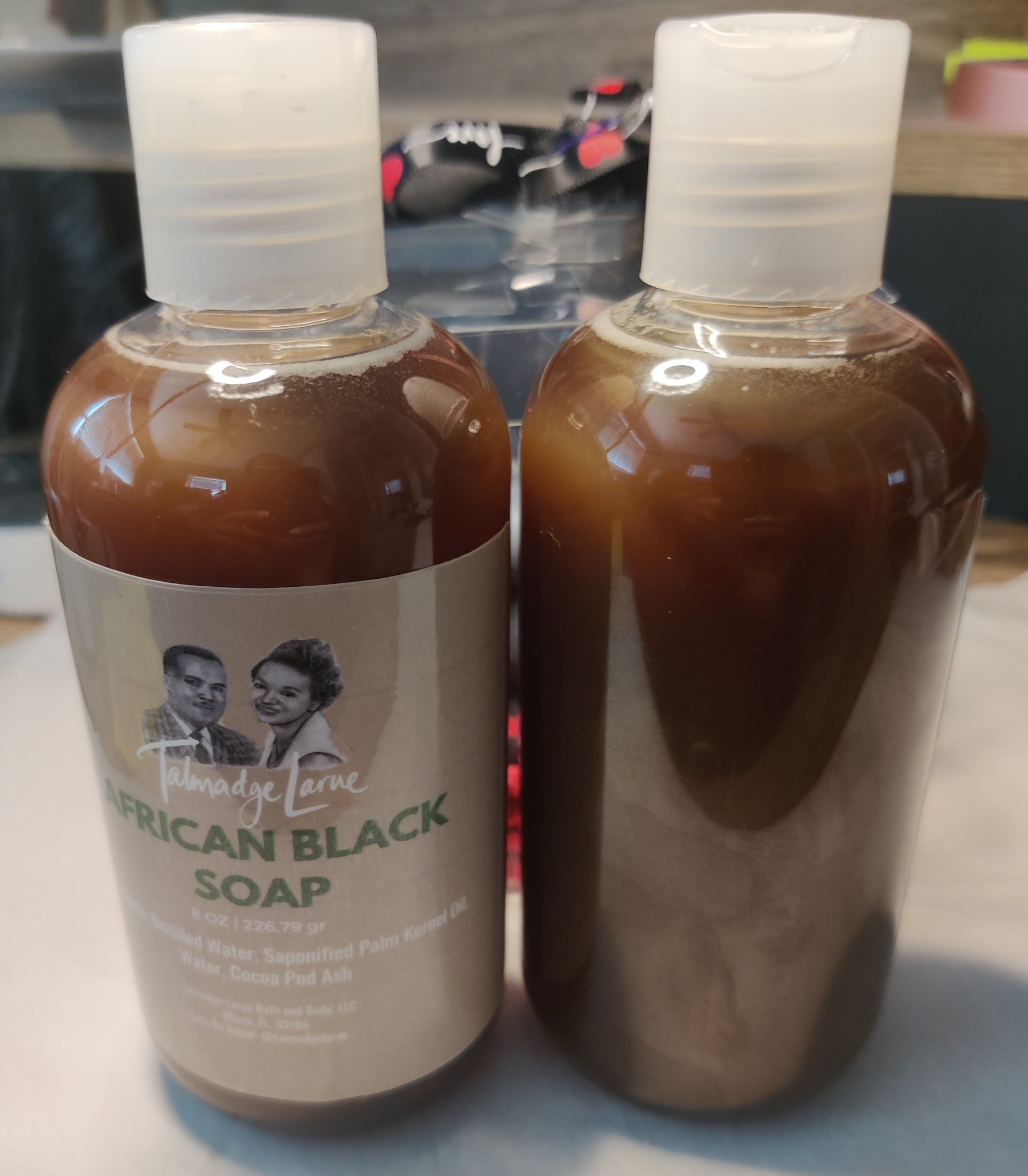 African Black Liquid Soap NEW Item!