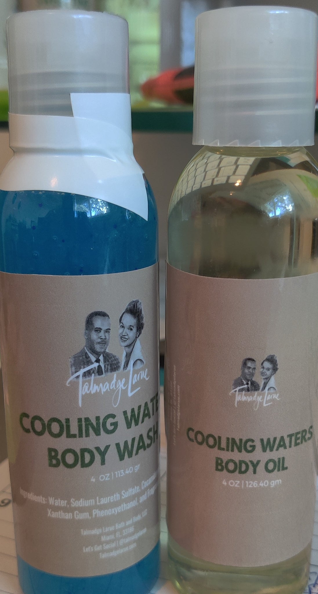 Cooling Waters Body Oil (Men's Fragrance)